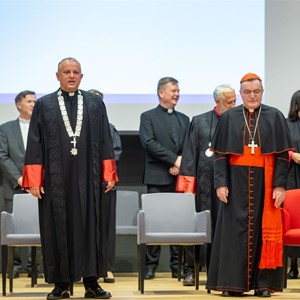 Kardinal Bozanić sudjelovao na svečanoj akademiji prigodom početka XI. akademske godine na HKS-u